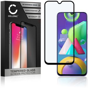 Samsung Galaxy A30s (SM-A307) Schermbeschermer 9H getemperd glas 3D Case-friendly van CELLONIC