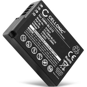 Panasonic Lumix DMC-GF2 Accu Batterij 850mAh van CELLONIC