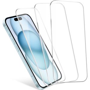 iPhone 15 Screenprotector 3-pak van CELLONIC®