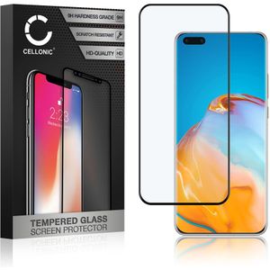 Huawei P40 Pro Schermbeschermer 9H getemperd glas 3D Full Cover van CELLONIC