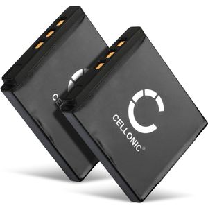 2x Pentax Optio A40 Accu Batterij