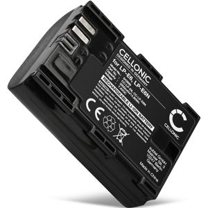 Canon EOS 6D Mark II Batterij 2000mAh van Cellonic