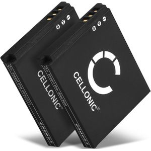 2x Canon IXY Digital 50 Accu Batterij 850mAh van CELLONIC