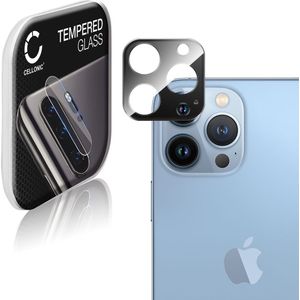 Apple iPhone 13 Pro Schermbeschermer 9H getemperd glas Beschermende cover voor cameralens van CELLONIC