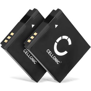 2x Canon IXUS 300 HS Accu Batterij 1000mAh van CELLONIC