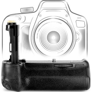 Canon EOS 80D battery grip BG-E14 accuhouder voor - vertical grip portret modus en ontspanner