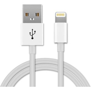 Apple iPad 4 Gen. (Retina) - A1460 Kabel Lightning 8 Pin Datakabel 1m Laadkabel van subtel