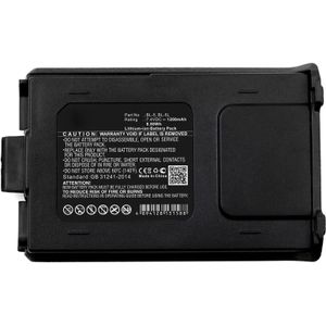 Baofeng UV-5R Accu Batterij 1200mAh van Cellonic