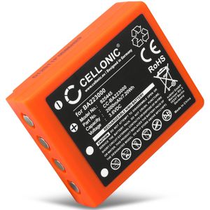 2x HBC Radiomatic BA223000 Accu Batterij 2000mAh van subtel