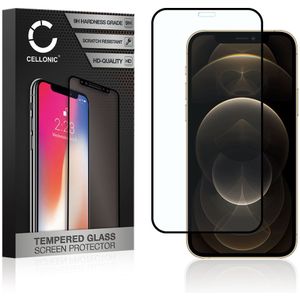 Apple iPhone 12 Pro Max Schermbeschermer 9H getemperd glas 3D Full Cover van CELLONIC