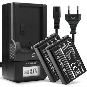 2x Camera accu voor Kodak Easyshare Z760 Accu 1400mAh + Oplader