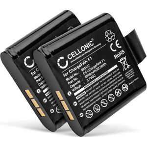 2x PURE Jongo S340b Accu Batterij 8800mAh van subtel