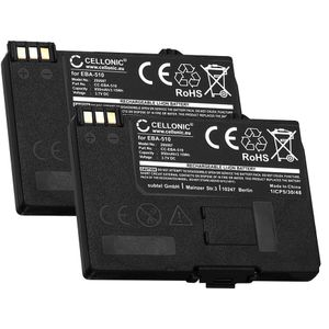 2x Siemens Gigaset SL150 colour Accu Batterij 850mAh van CELLONIC