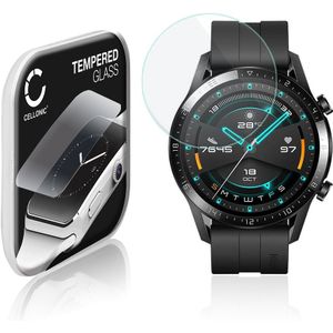Huawei Watch GT 2 (46mm) Schermbeschermer 9H getemperd glas 2.5D van CELLONIC