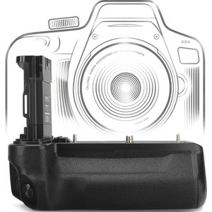 Canon EOS R6 Mark II battery grip BG-R10 accuhouder voor LP-E6N, LP-E6NH - vertical grip portret modus en ontspanner