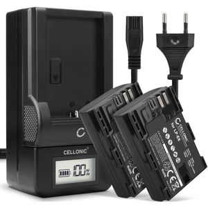 2x Canon EOS 70D Accu Batterij
