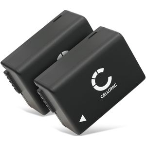 2x Panasonic Lumix DMC-FZ45 Accu Batterij 800mAh van CELLONIC
