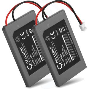 2x Sony CECHZC1H Accu Batterij 650mAh van CELLONIC