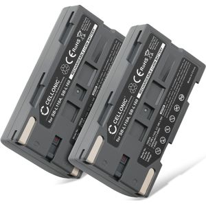 2x Batterij voor Samsung SC-L770 Accu 1850mAh