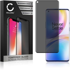 OnePlus 8 Schermbeschermer 9H getemperd glas 3D Case-friendly van CELLONIC