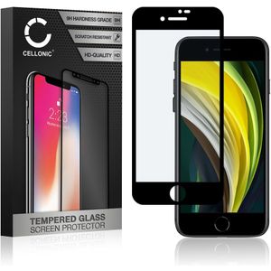 Apple iPhone SE (2022) Schermbeschermer 9H getemperd glas 3D Case-friendly van CELLONIC