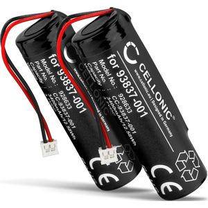 2x Wahl Senior Cordless Accu Batterij 3400mAh van CELLONIC