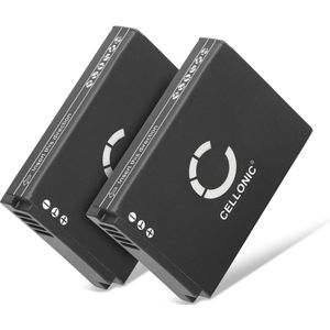 2x Batterij voor Samsung SH100 Accu 750mAh