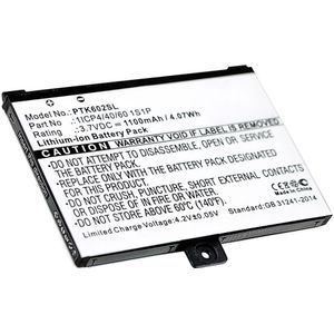 PocketBook Pro 602 Accu Batterij 1100mAh van subtel