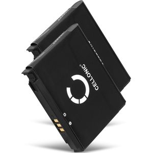 2x Batterij voor Samsung SGH-Z720v Accu 800mAh