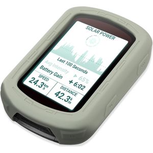 Garmin Edge 540 Solar siliconen bumpercase - optimale bescherming voor fiets navigatie / fietscomputers muntgroen - Siliconen protection