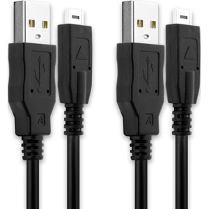 Panasonic Lumix DMC-ZS3 USB Kabel 14 Pin Connector Datakabel 2m USB Oplaad Kabel