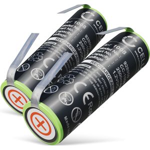 2x Braun 3614 Accu Batterij 2500mAh van subtel