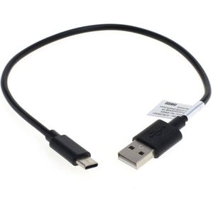 Logitech MX Keys Kabel USB C Type C Datakabel 0.30m Laadkabel van subtel