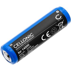 Ledlenser 14500 Batterij 800mAh van Cellonic