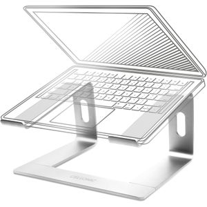 Universele laptopstandaard - ergonomische en lichte aluminium computerstandaard van 36 cm voor alle laptops en notebooks