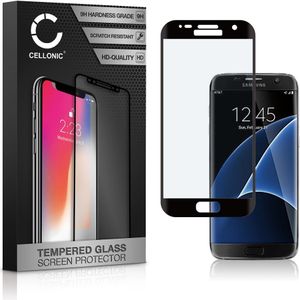 Samsung Galaxy S7 Edge (SM-G935F) Schermbeschermer 9H getemperd glas 3D Full Cover van CELLONIC