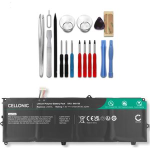 HP J104XL Accu Batterij + Schroevendraaier-set 5700mAh van Cellonic