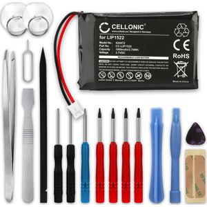 Sony CUH-ZCT2M Accu Batterij + Schroevendraaier-set 1000mAh van CELLONIC