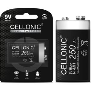 Rode Stereo VideoMic Pro Rycote Accu Batterij 250mAh van CELLONIC