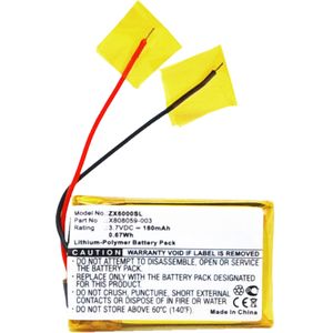 Microsoft X808059-003 Accu Batterij 180mAh van Cellonic