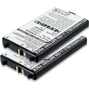 2x Nintendo NTR-003 Accu Batterij 800mAh van subtel