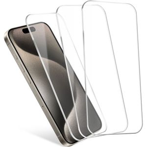 iPhone 15 Pro Screenprotector 3-pak van CELLONIC®