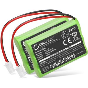 2x Motorola HRMR03 Accu Batterij 700mAh van subtel