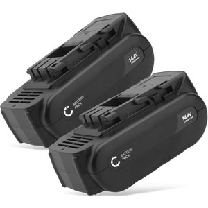 2x Panasonic EY4640 Cordless Angle Grinder Accu Batterij 14.4V 2Ah van CELLONIC