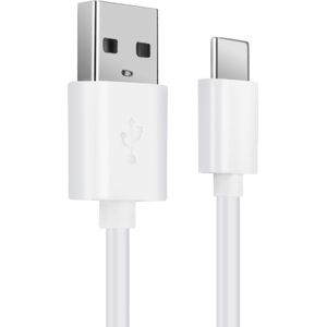 Huawei Mate 10 Pro Single SIM Kabel USB C Type C Datakabel 1m Laadkabel van CELLONIC