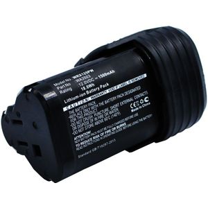 Worx WX382.M1 Accu Batterij 12V 1500mAh van subtel
