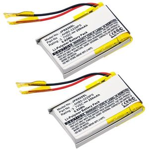 2x Jabra Pro 923 Accu Batterij 250mAh van subtel