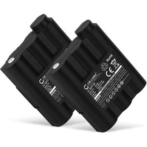 2x Midland GXT400 Accu Batterij 700mAh van subtel