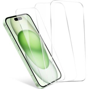 Apple iPhone 15 Pro Schermbeschermer 9H getemperd glas 2.5D van Cellonic
