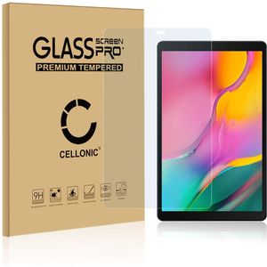 Samsung SM-T510 Galaxy Tab A 10.1 Wi-Fi Schermbeschermer 9H getemperd glas 3D Full Cover van CELLONIC